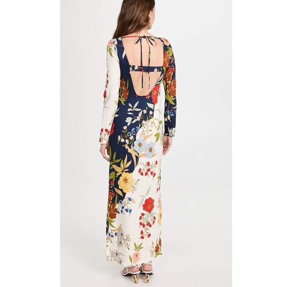 Cara Cara Aria Stretch Crepe Maxi Floral Dress - Picture 7 of 16